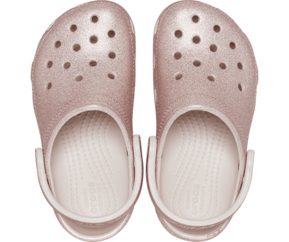 Toddler Classic Glitter Clog