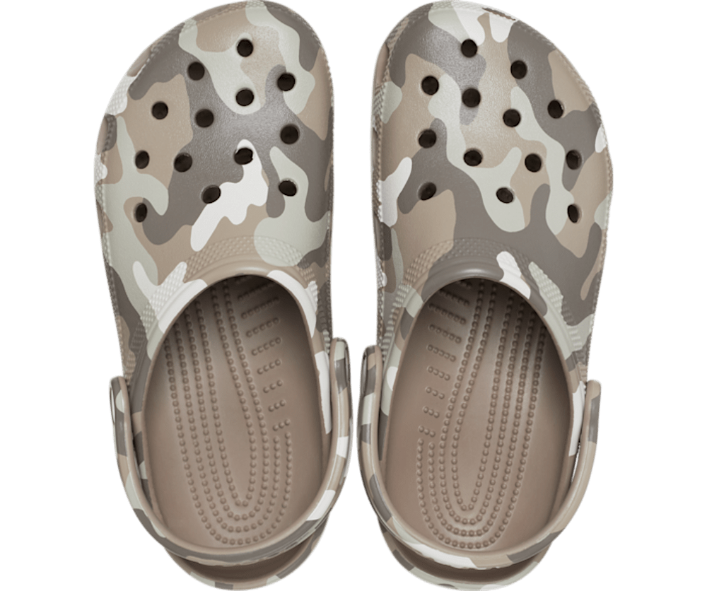 Classic Printed Camo Clog