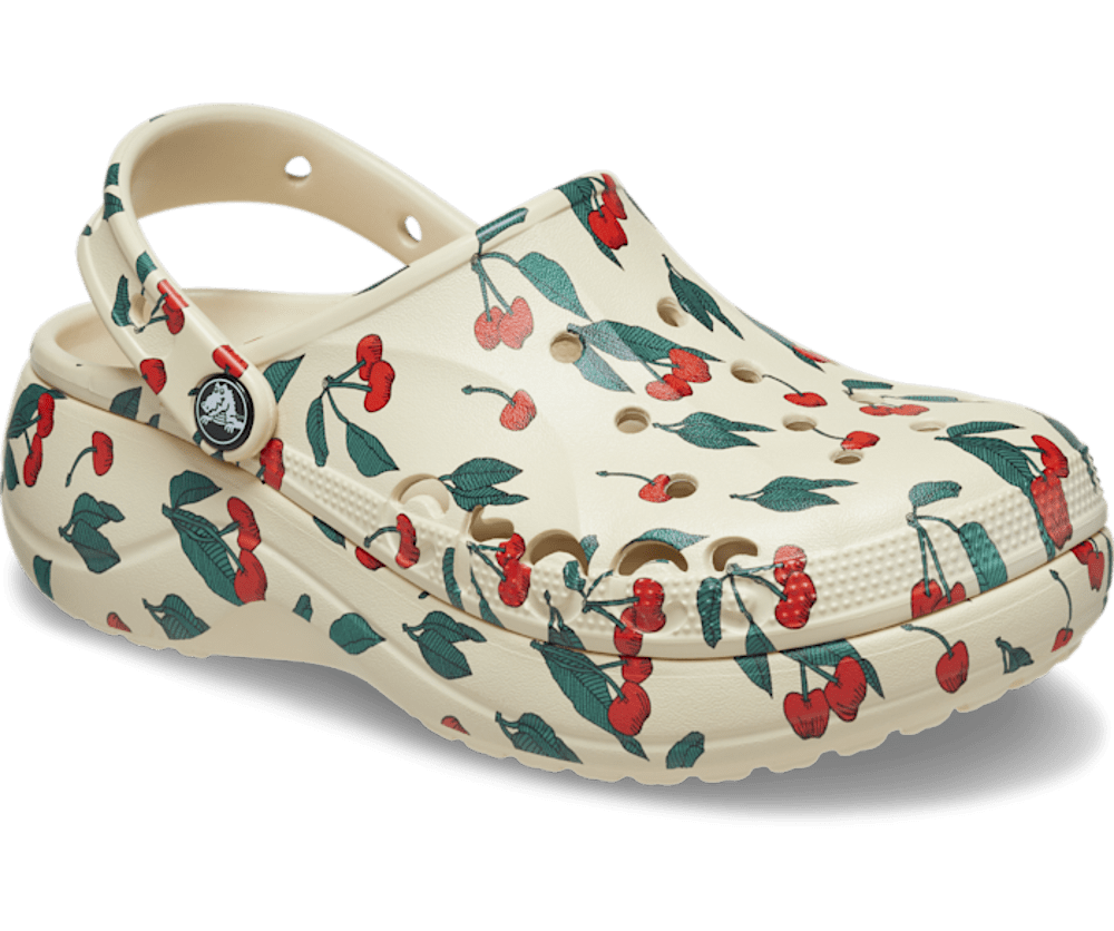 Baya Platform Animal Print Clog