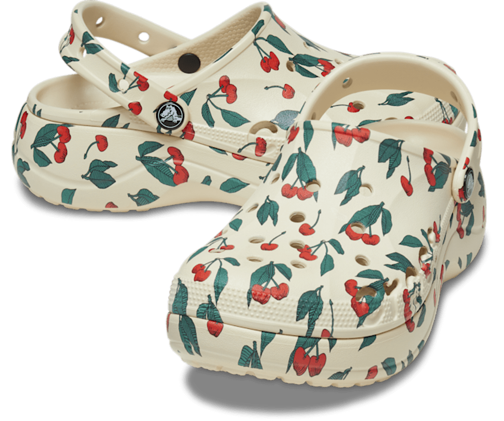 Baya Platform Animal Print Clog