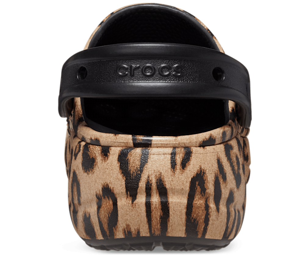 Baya Platform Animal Print Clog