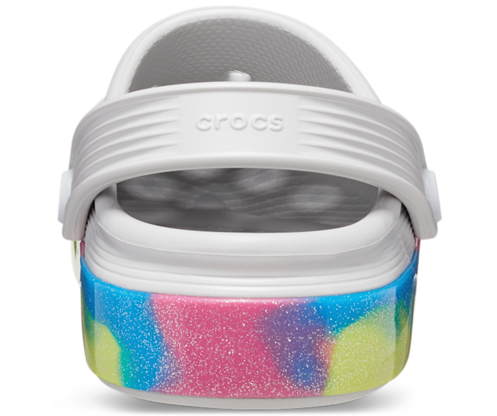 Kids’ Off Court Glitter Band Clog