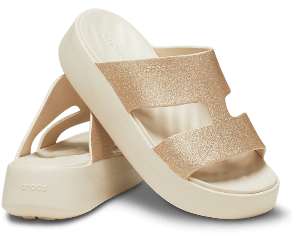 Getaway Platform Glitter H-Strap