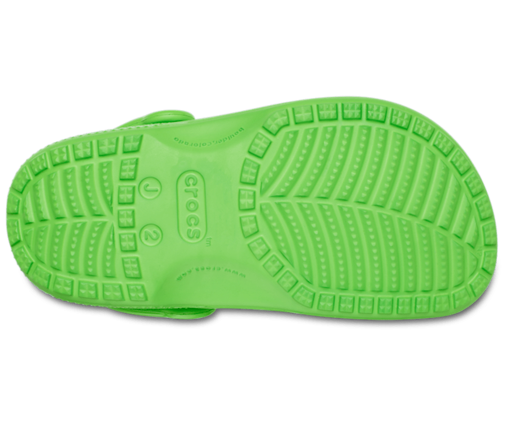 Kids’ Classic Neon Highlighter Clog
