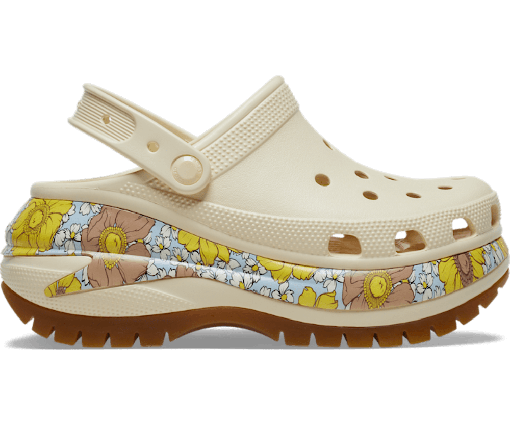 Mega Crush Retro Floral Clog