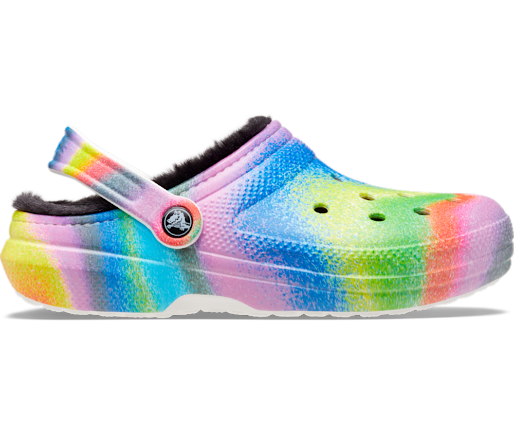 Classic Fur Lined Spray Dye Clog