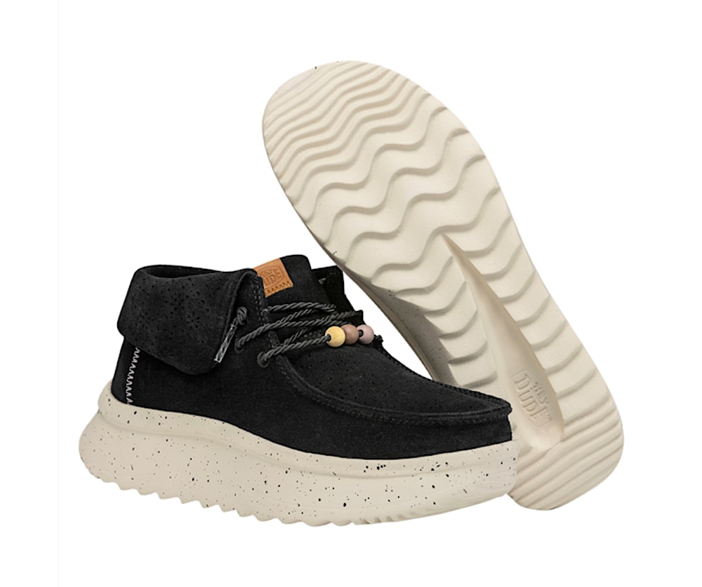 Wendy Peak Fold Boot Suede