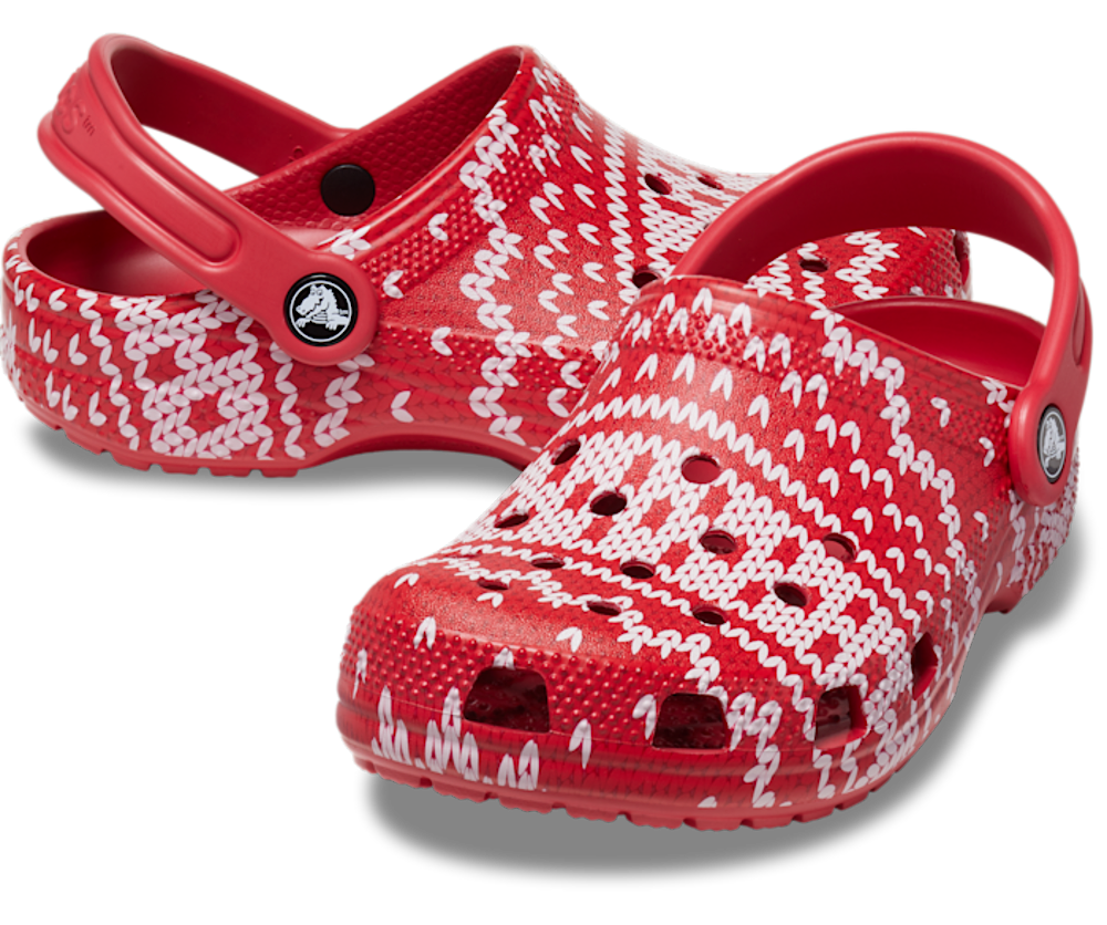 Kids’ Classic Holiday Sweater Clog