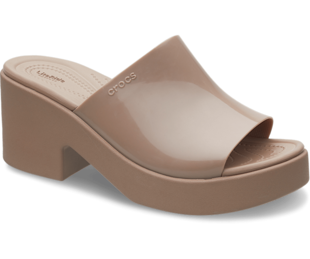Brooklyn Slide High Shine Heel