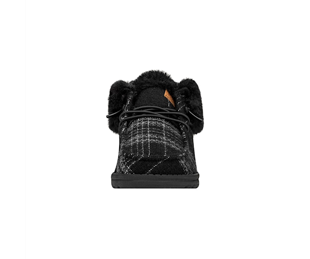 Wendy Fold Boot Plaid Cozy