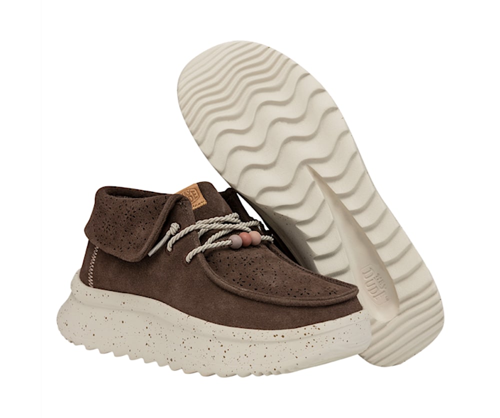 Wendy Peak Fold Boot Suede