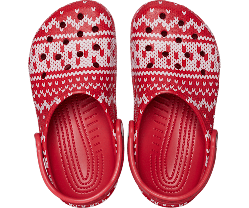 Toddler Classic Holiday Sweater Clog