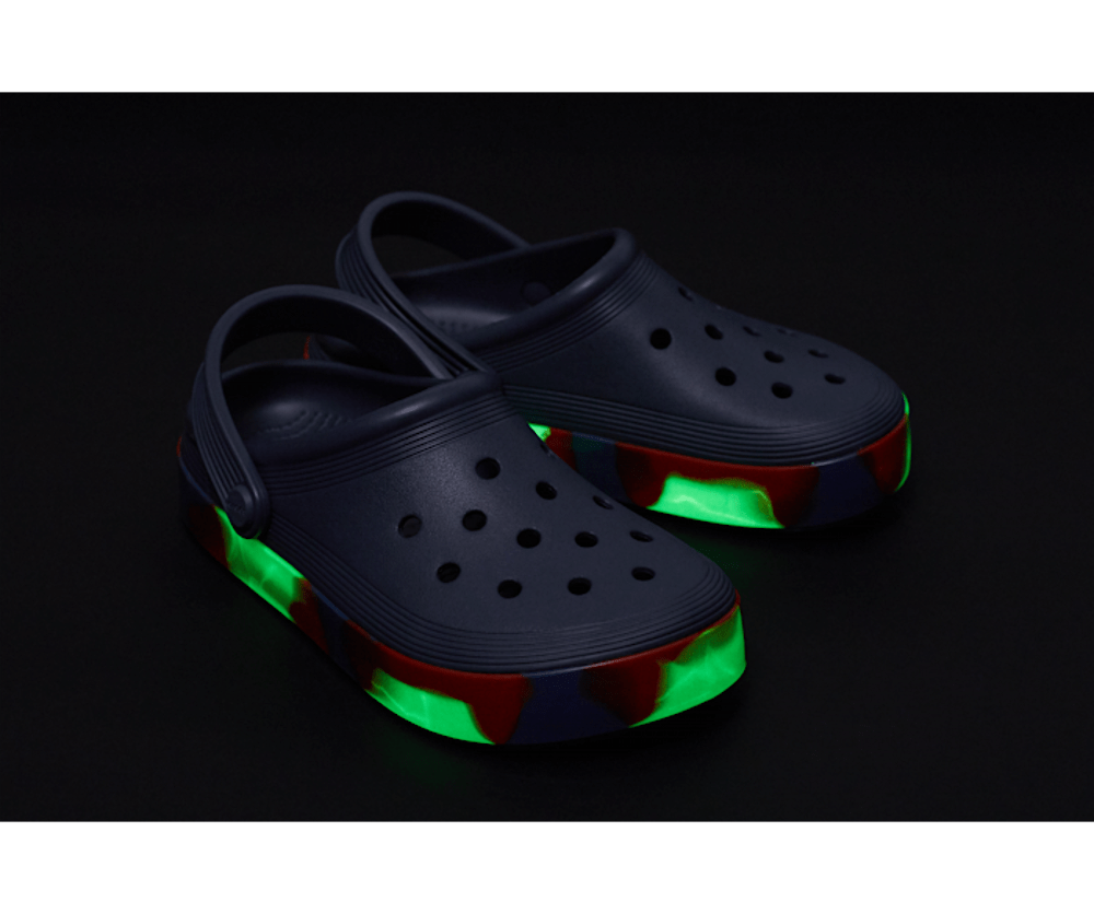 Kids’ Off Court Glow Band Clog