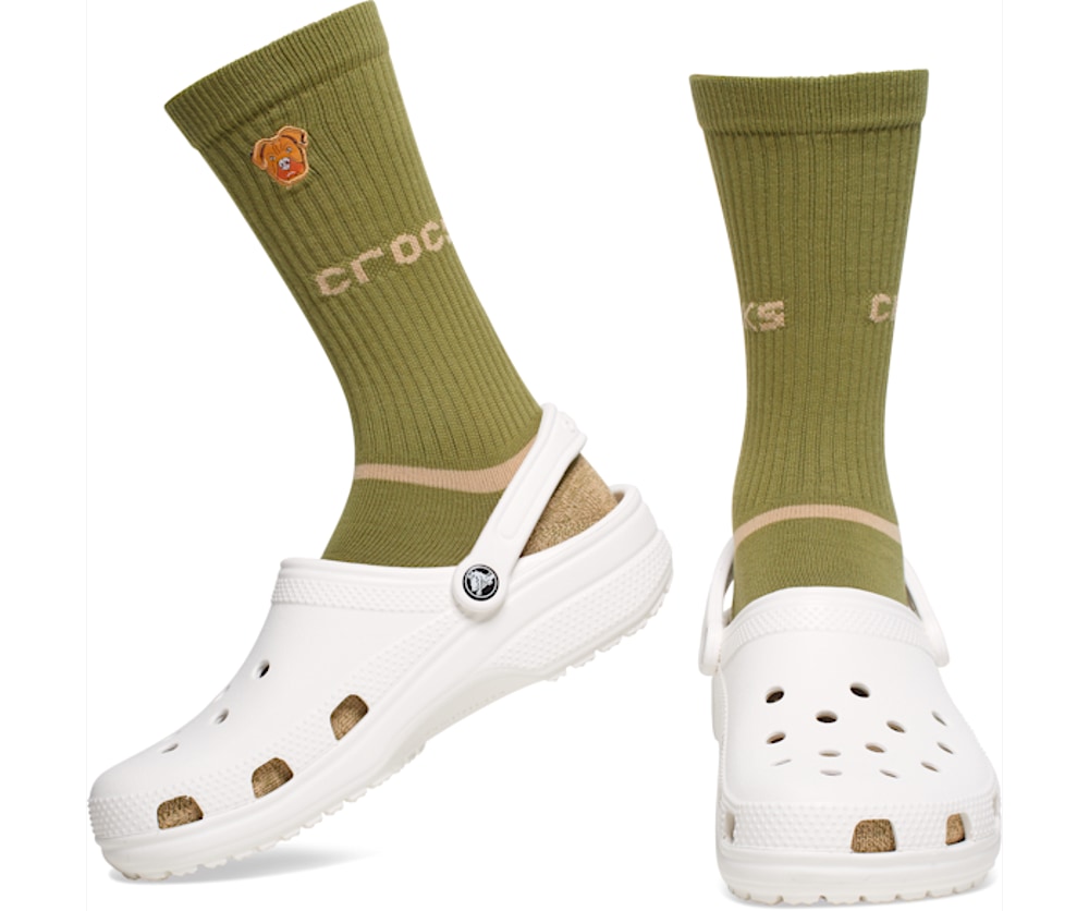 Crocs Socks Adult Crew Graphic 3 Pack