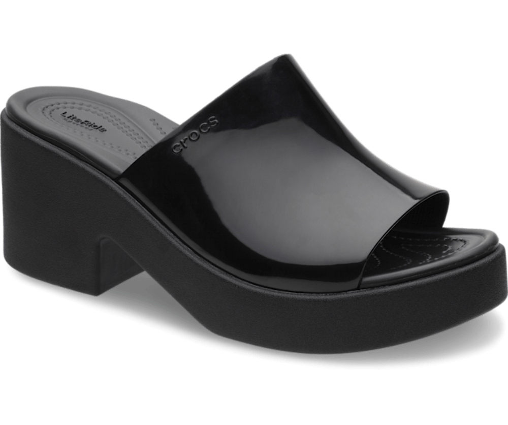 Brooklyn Slide High Shine Heel