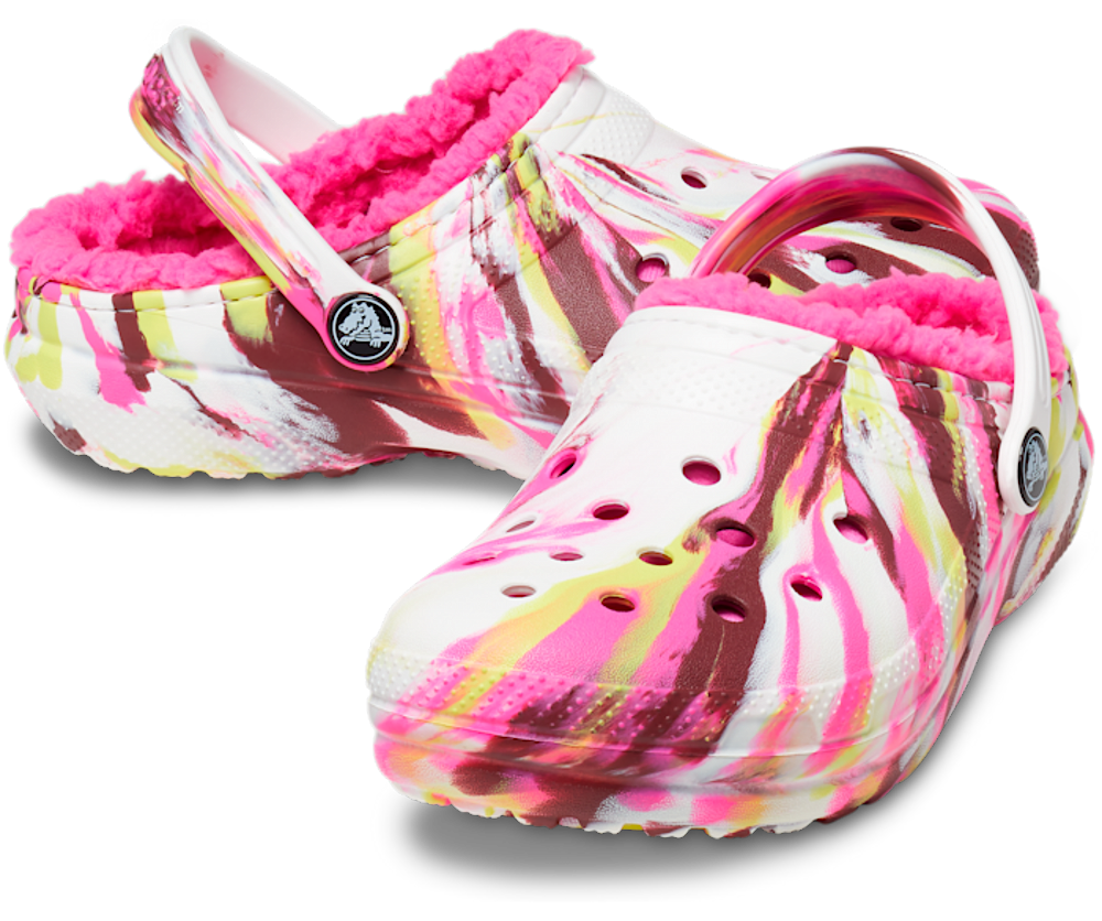 Toddler Classic Lined Marbled Clog