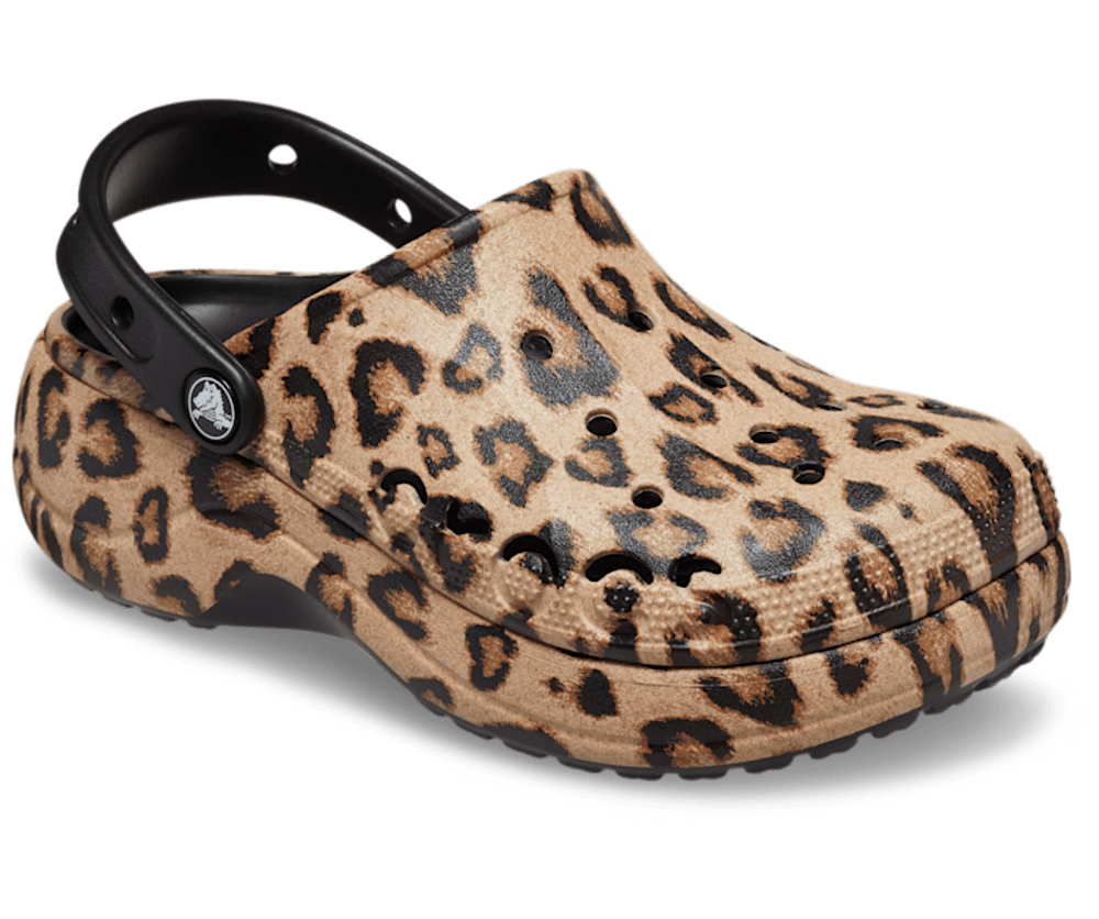 Baya Platform Animal Print Clog