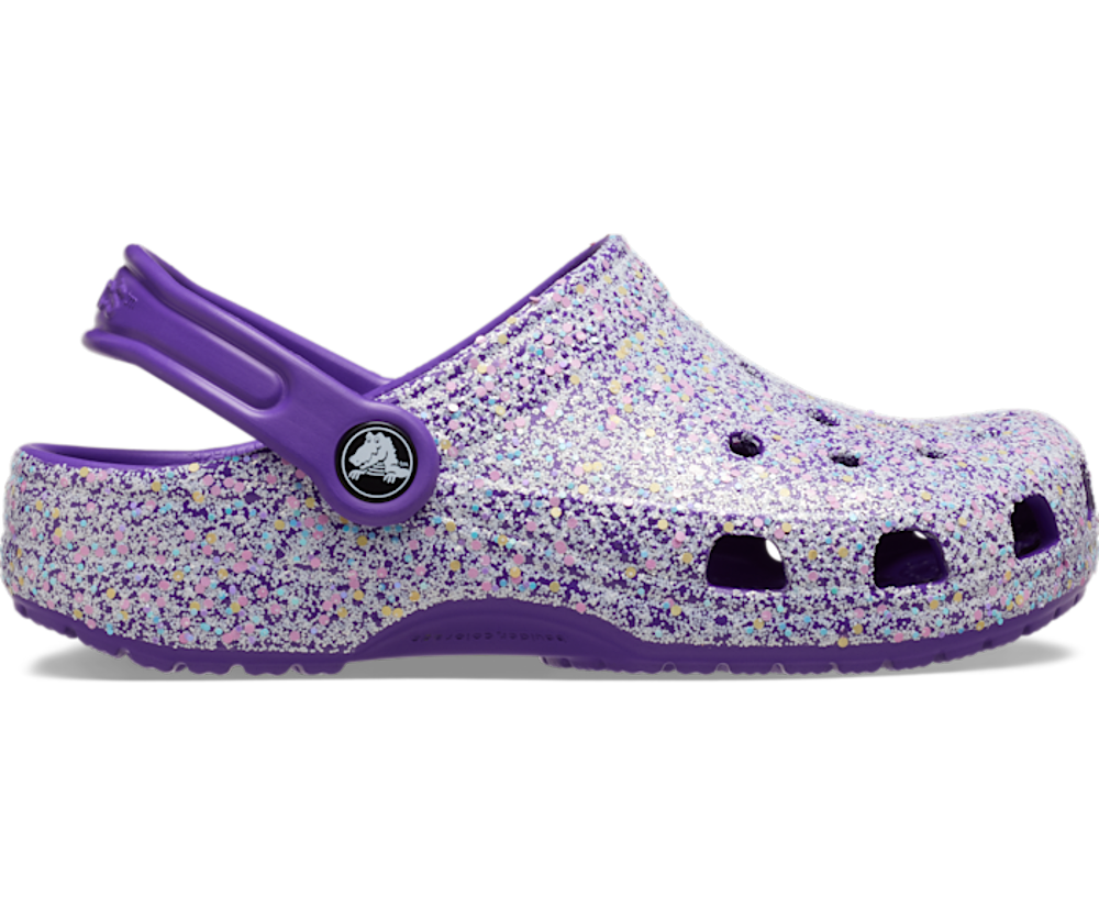 Toddler Classic Glitter Clog