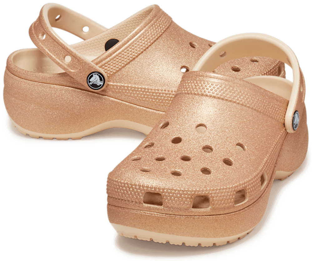 Women's Classic Platform Glitter Clog