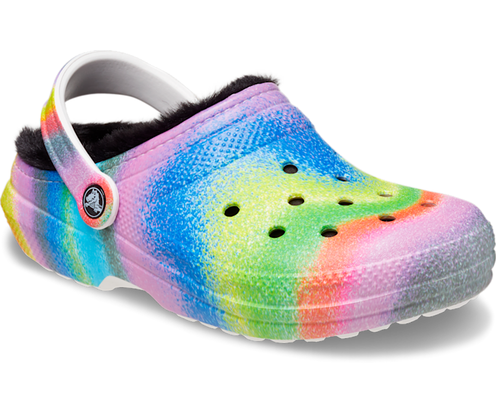 Classic Fur Lined Spray Dye Clog