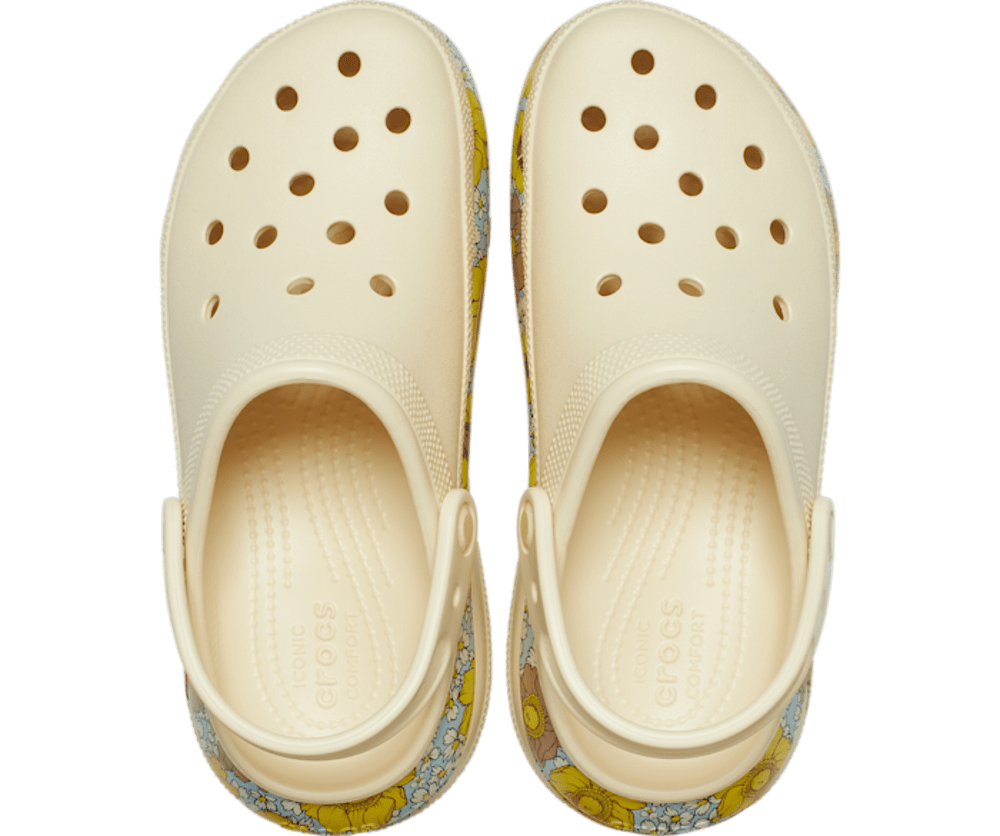 Mega Crush Retro Floral Clog