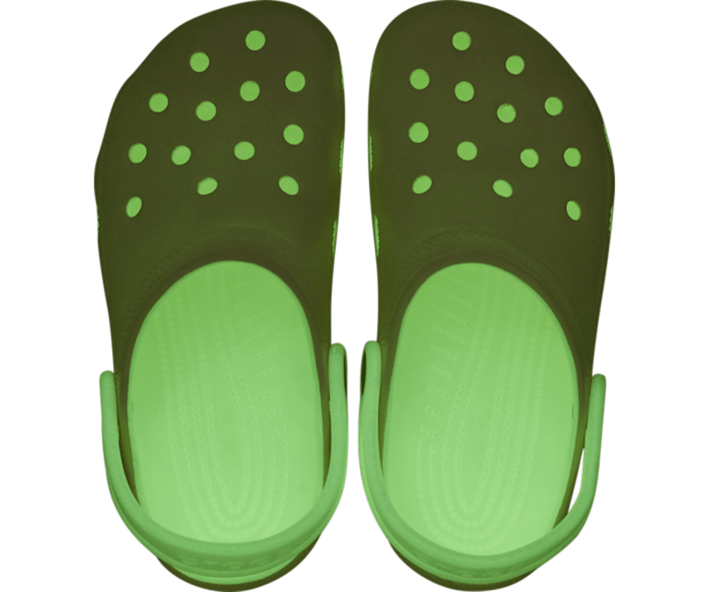 Toddler Classic Glow in the Dark Clog