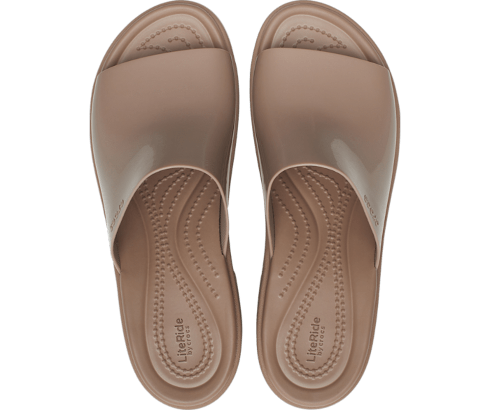 Brooklyn Slide High Shine Heel