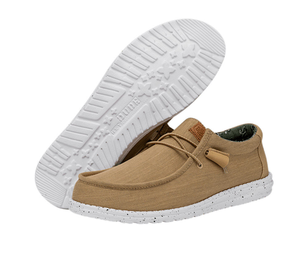 Wally Washed Canvas