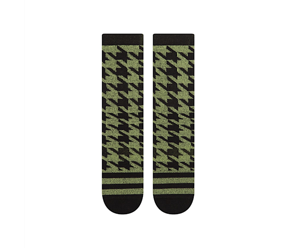 CrocsSocks Houndstooth Crew