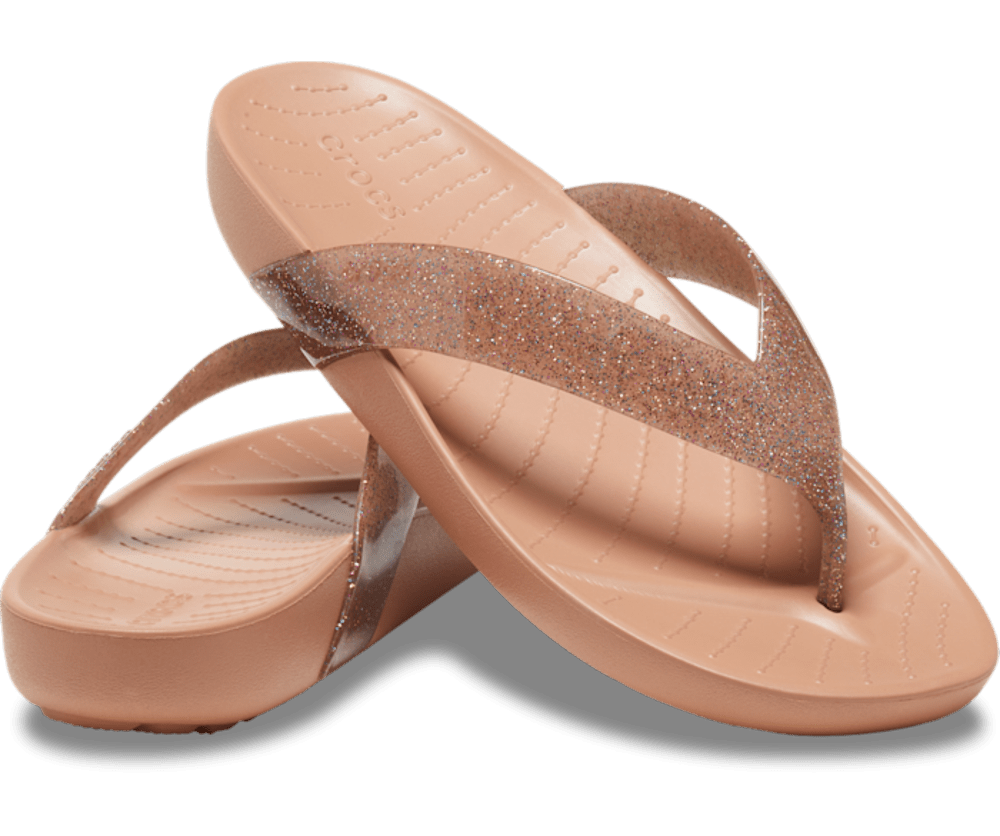 Crocs Splash Glitter Flip