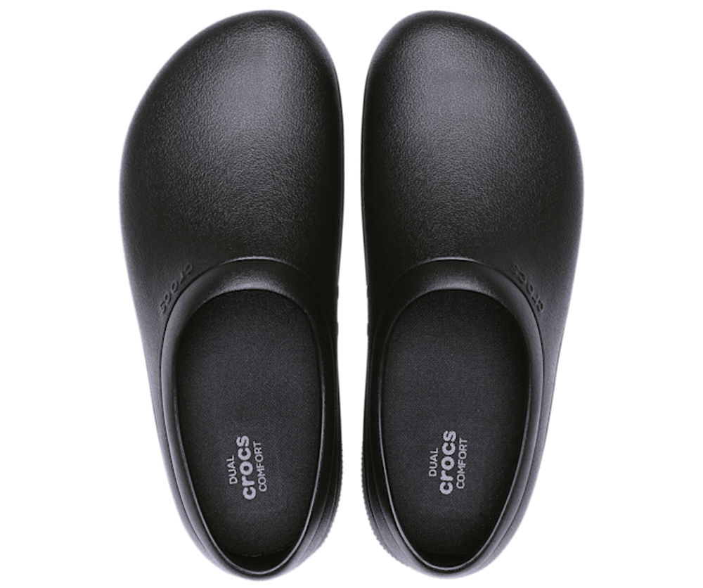 Crocs On The Clock Slip Resistant Work Slip-On