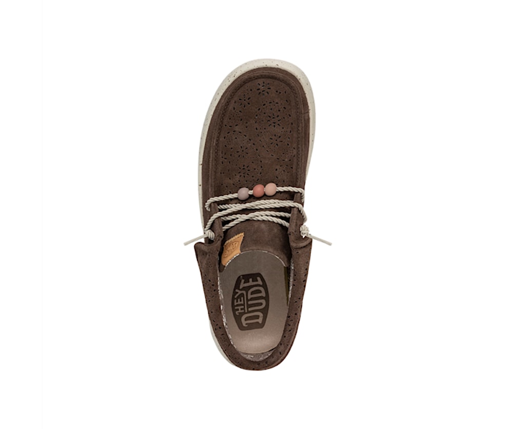 Wendy Peak Fold Boot Suede