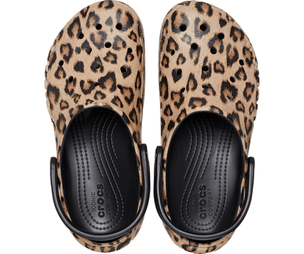 Baya Platform Animal Print Clog