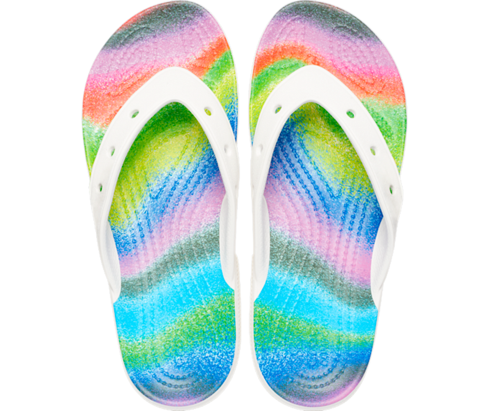 Classic Crocs Spray Dye Flip