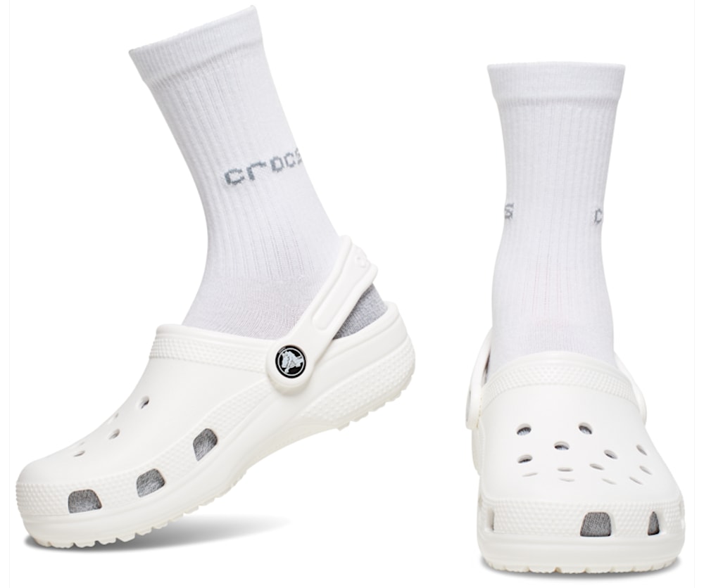 Crocs Socks Kid Crew Solid 3-Packs