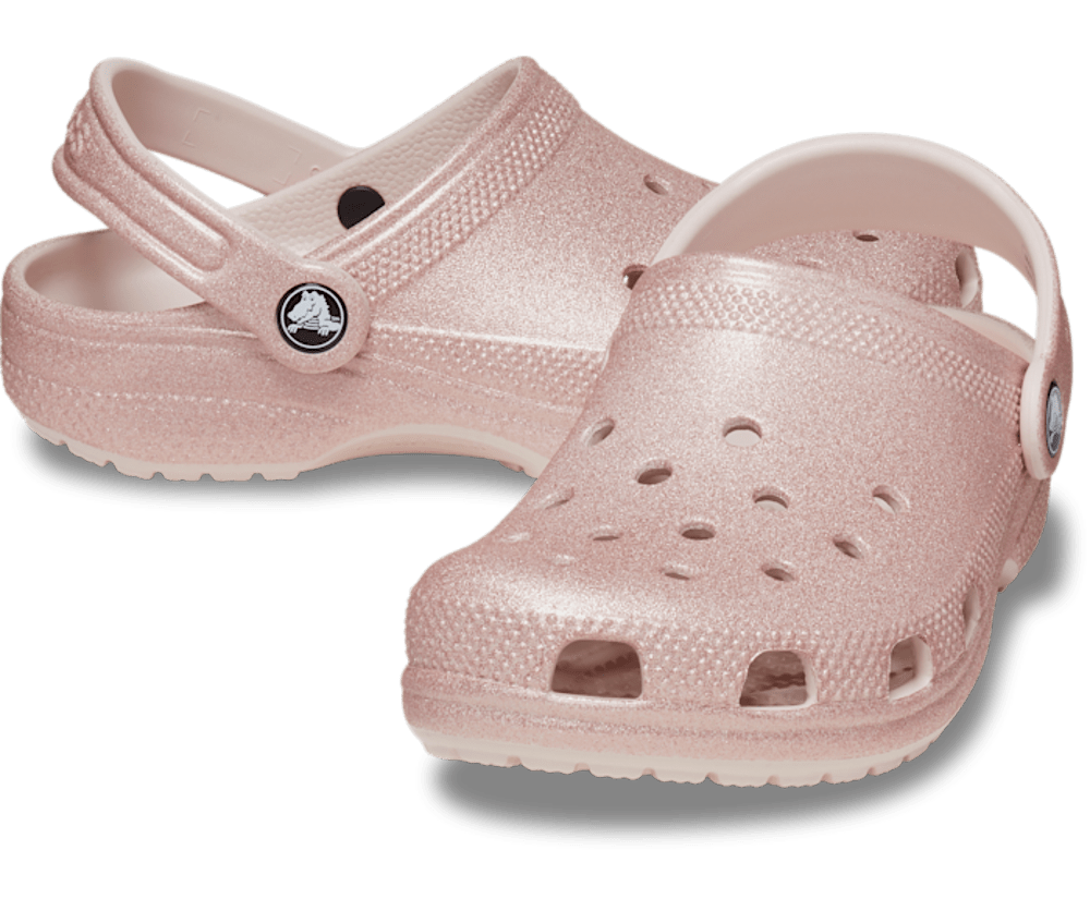 Kids' Classic Glitter Clog