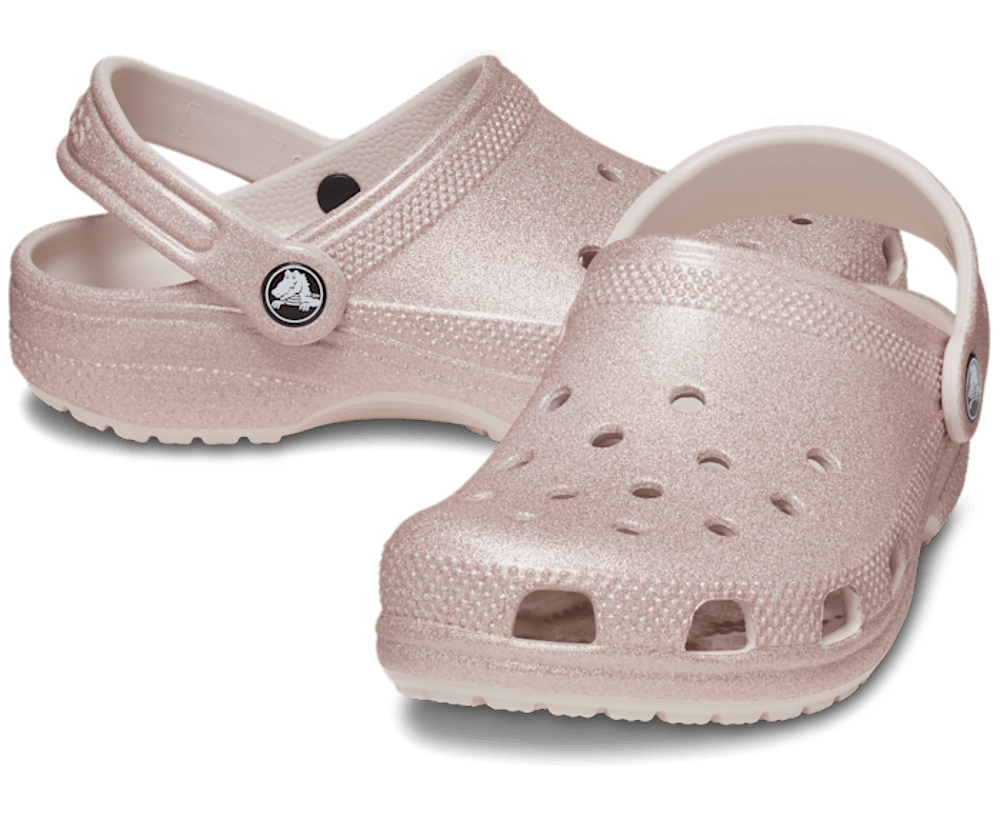Toddler Classic Glitter Clog