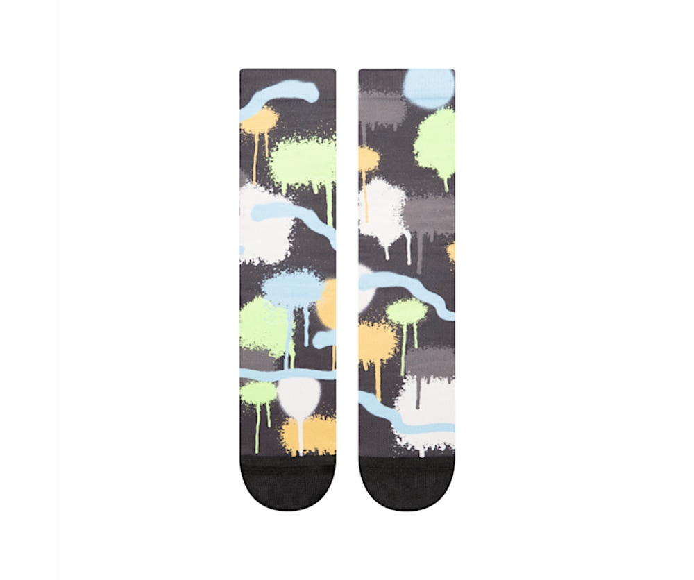 CrocsSocks Spray Dye Crew