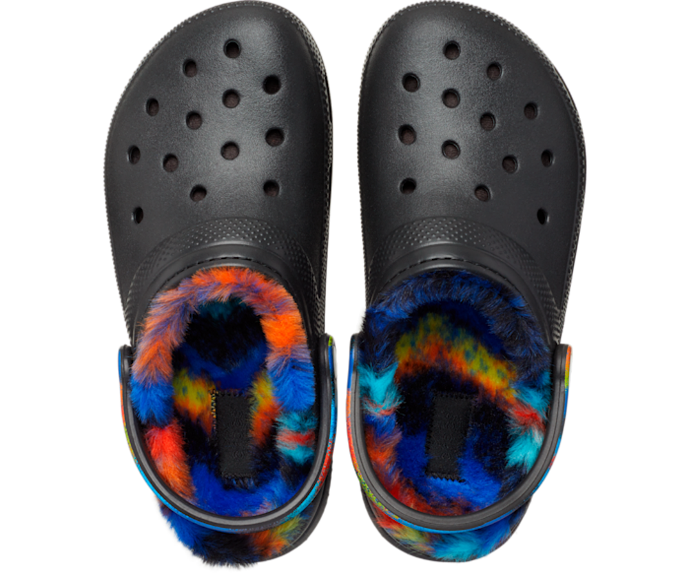 Classic Fur Lined Spray Dye Clog