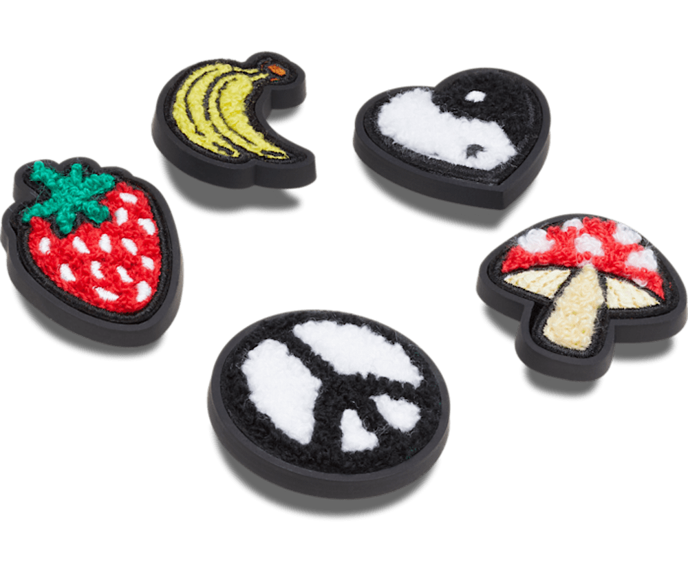 Peace & Love Tufted Patch 5 Pack