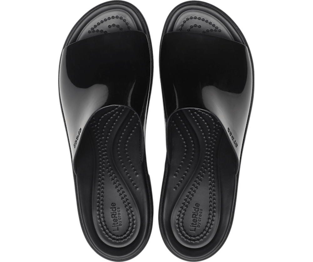 Brooklyn Slide High Shine Heel