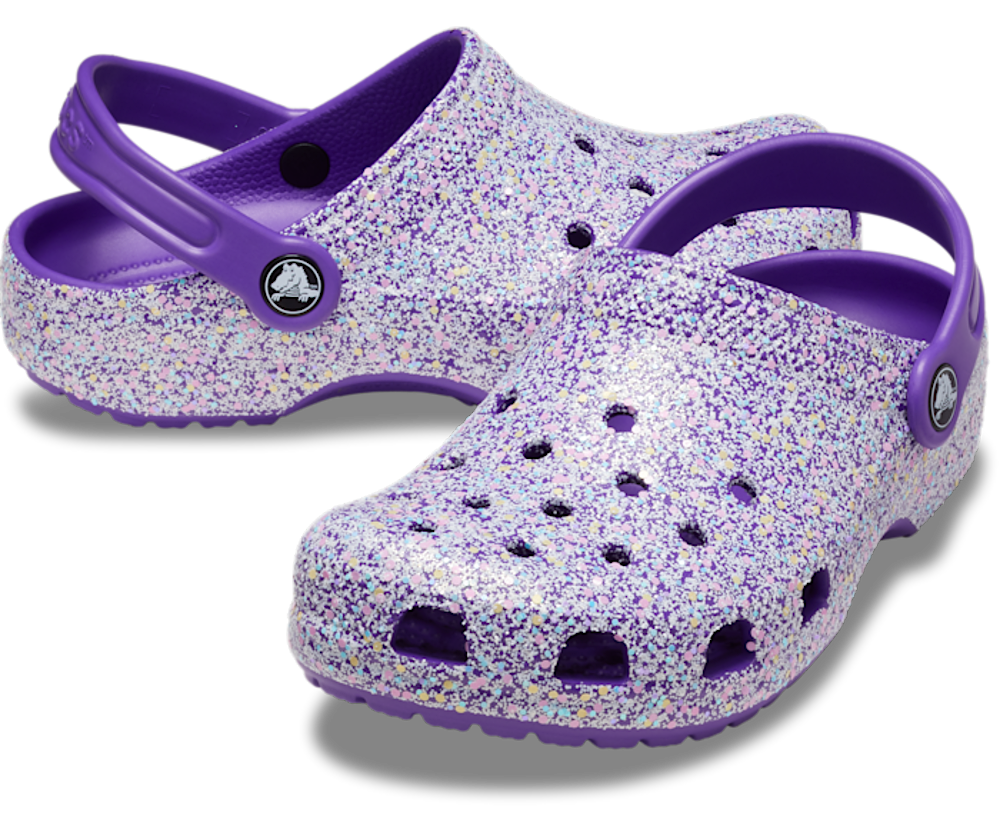 Toddler Classic Glitter Clog