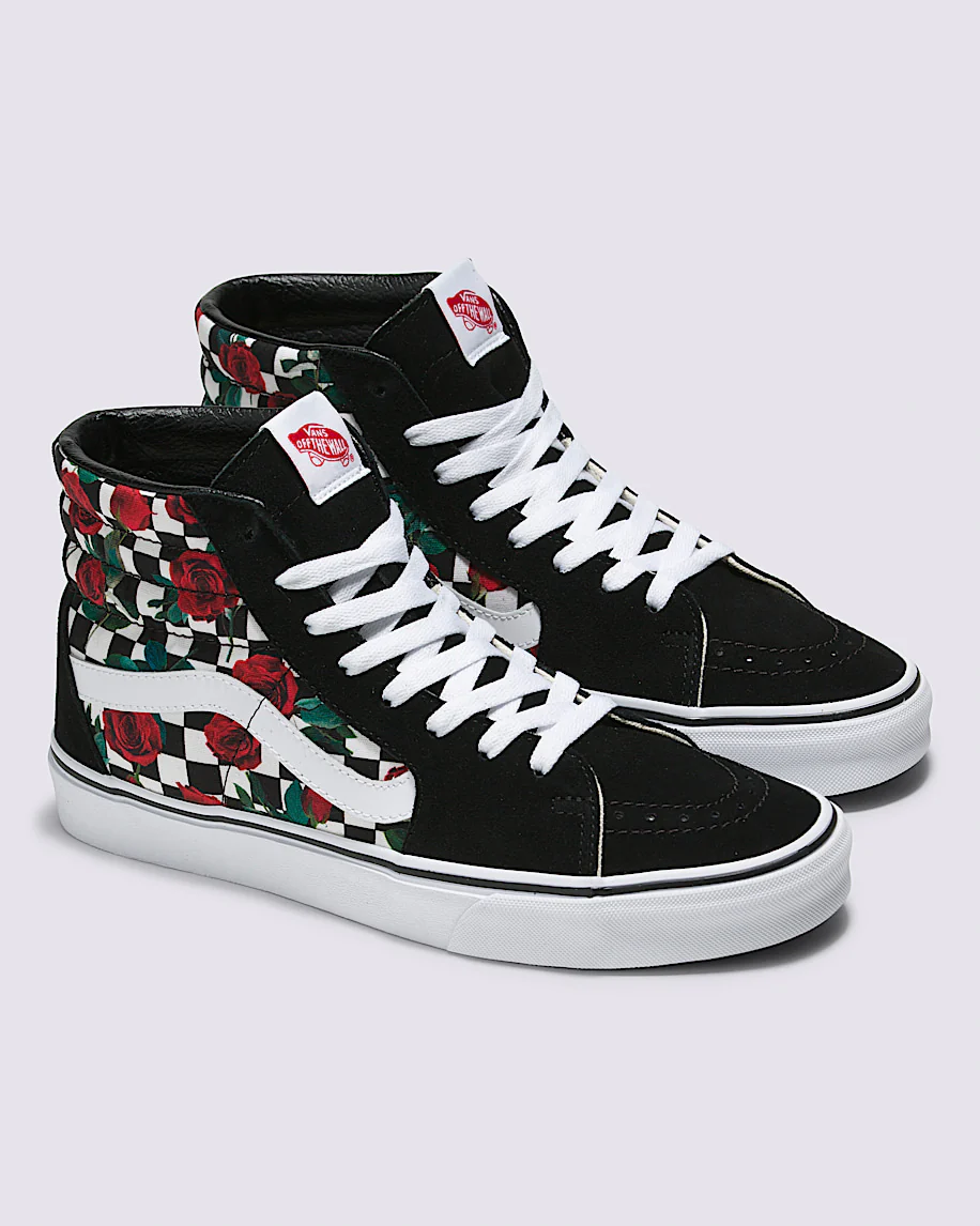Customs Sk8-Hi Checkerboard Shoe