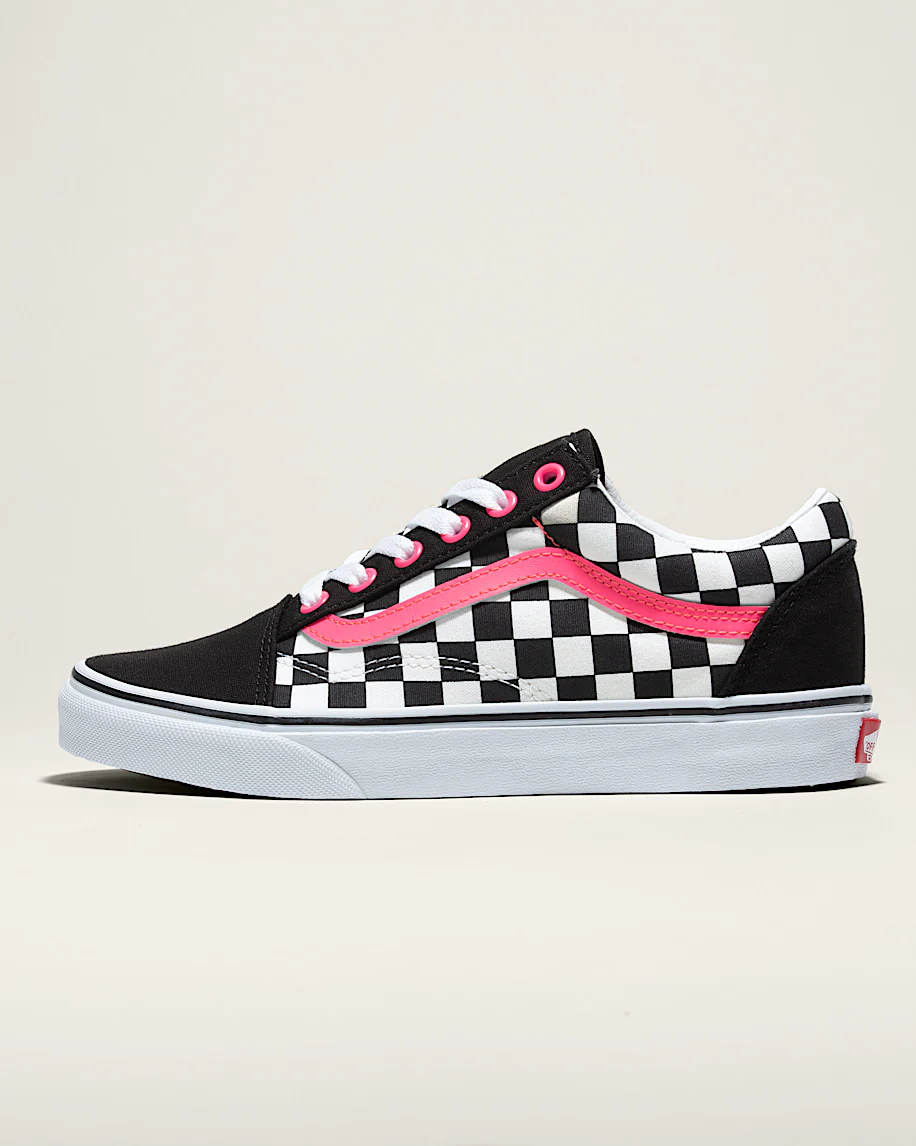 Customs Old Skool Checkerboard Wide Shoe