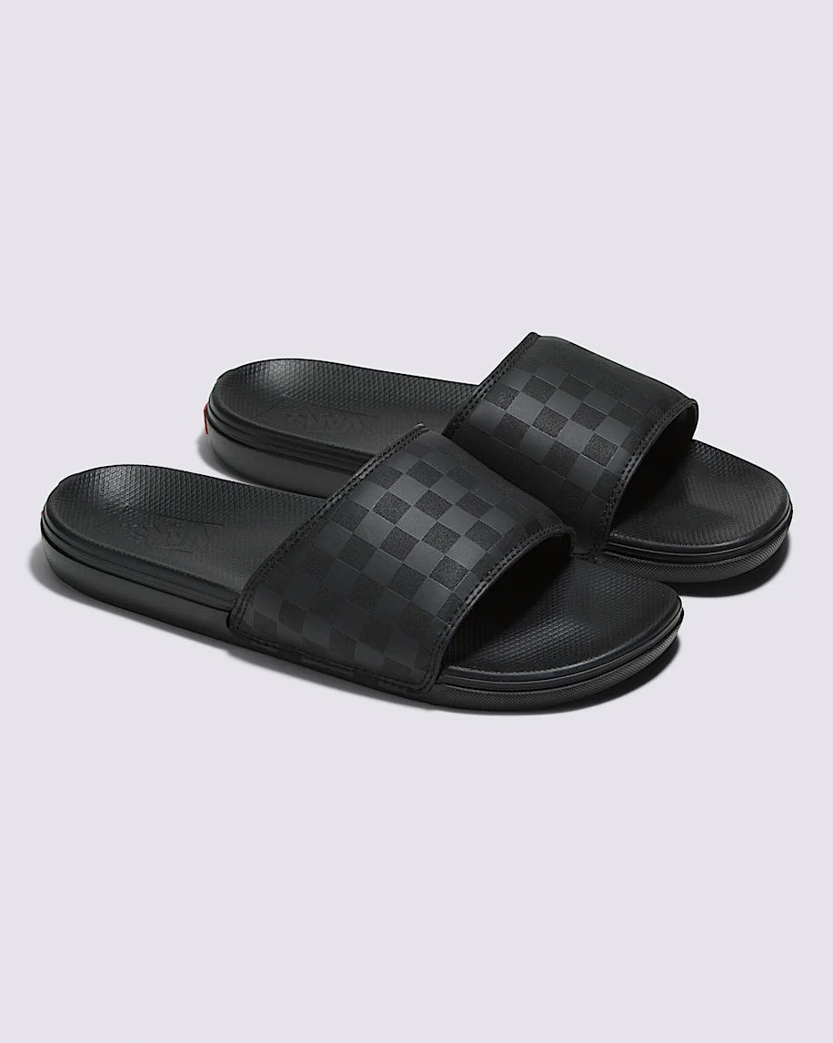 La Costa Checkerboard Slide-On Sandal