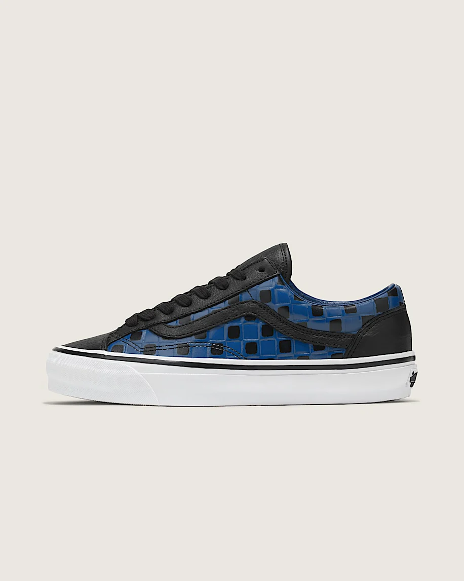 OTW Leather Checkerboard Old Skool 36 Vibram