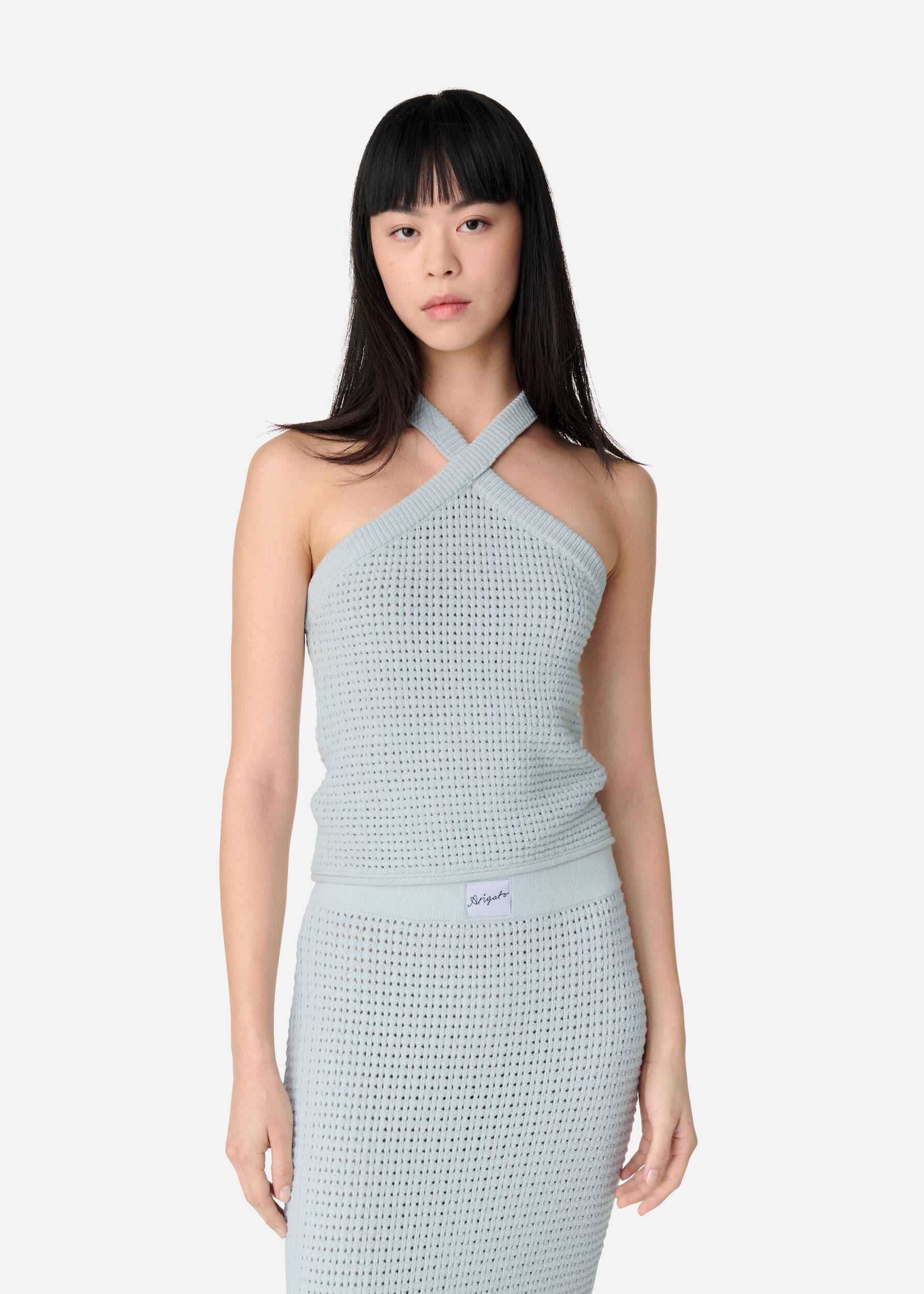 Halter Crochet Tank