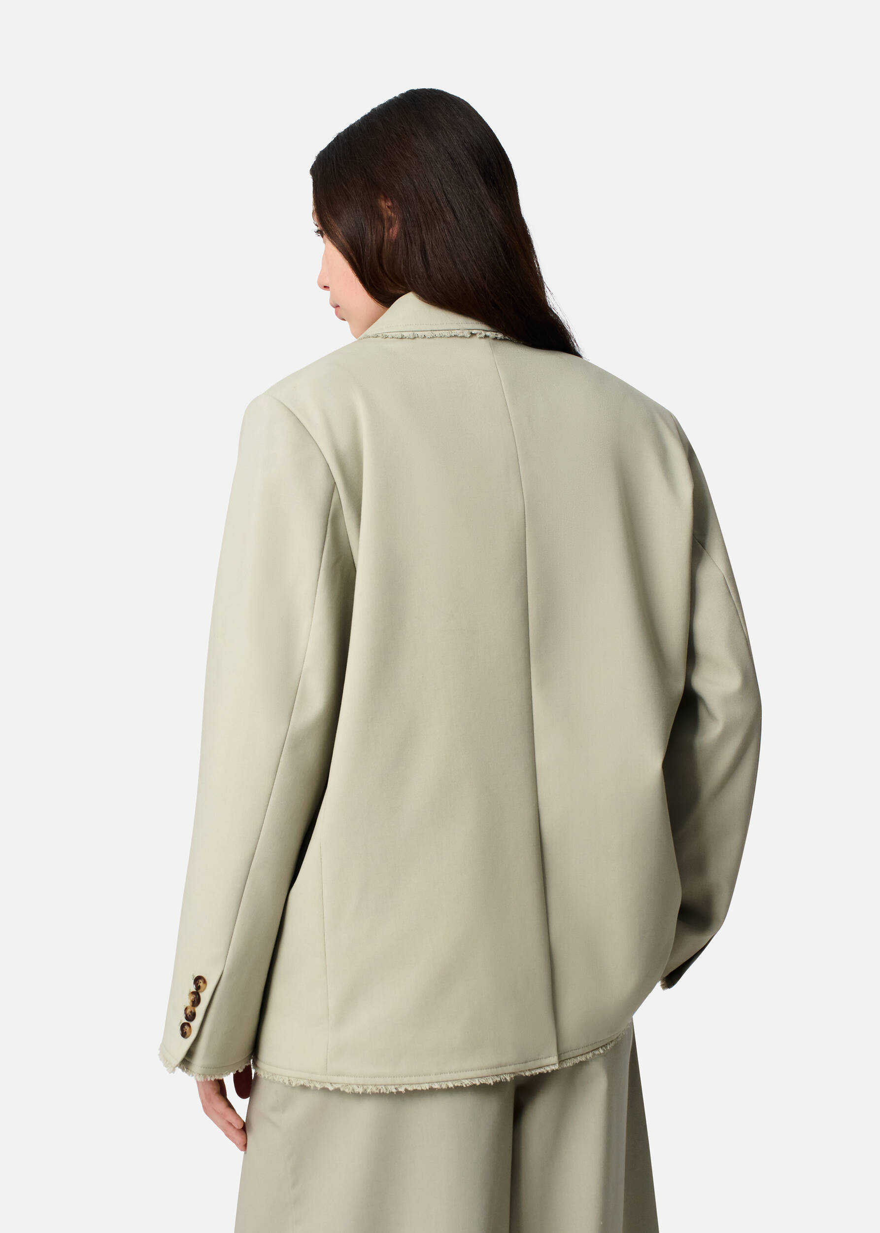Thea Frayed Blazer
