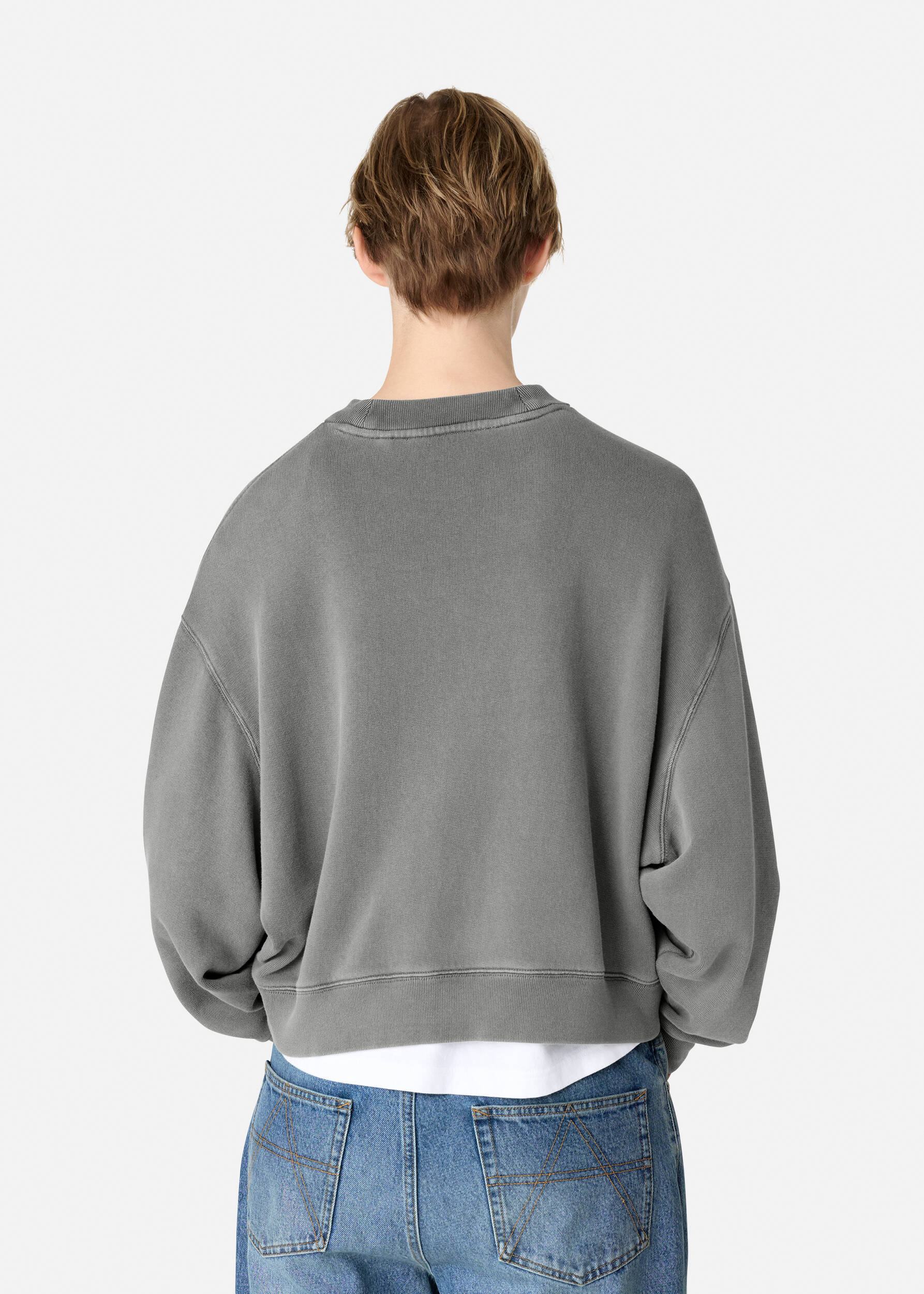 Distort Washed Sweatshirt