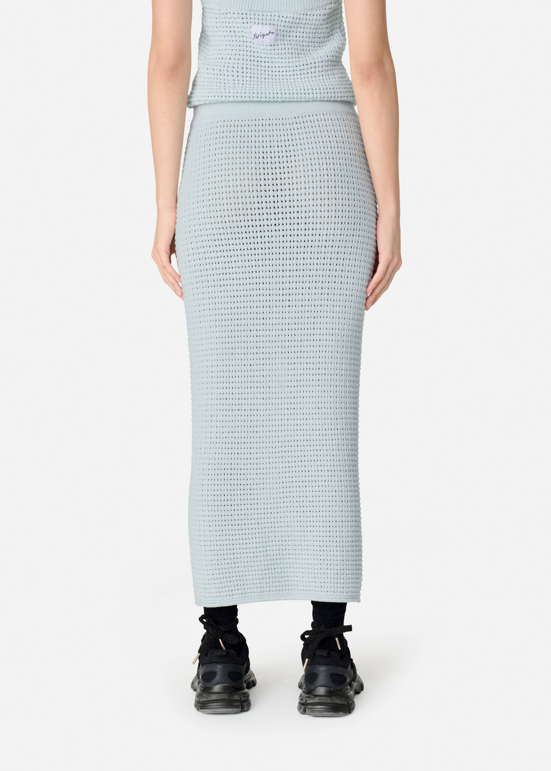 Column Crochet Skirt